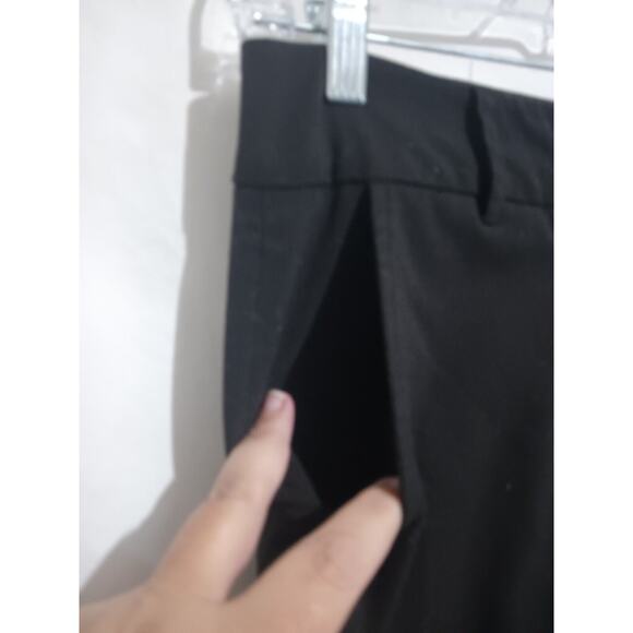 Larry Levine Stretch Size For Black Straight Leg Suit Pants - Picture 3 of 9